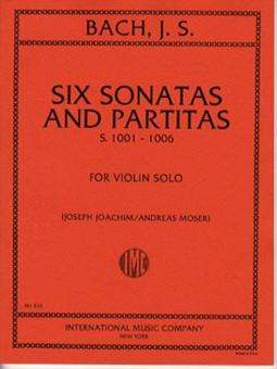 6 Sonatas And Partitas BWV 1001-1006 