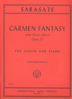 Carmen Fantasy op. 25 