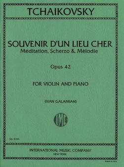 Souvenir D'un Lieu Cher op. 42 