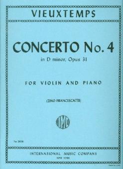 Violin Concerto No. 4 D minor op. 31 