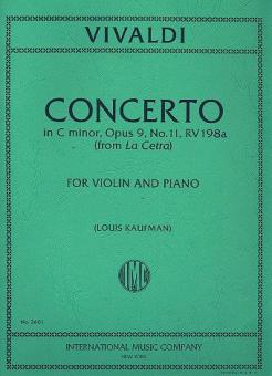 Violin Concerto C minor op. 9/11 RV198a 