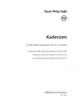 Cadenzas 