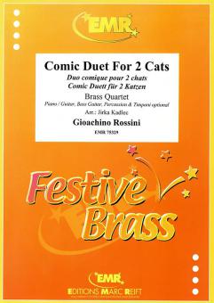 Comic Duet For 2 Cats Standard