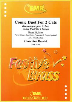 Comic Duet For 2 Cats Standard