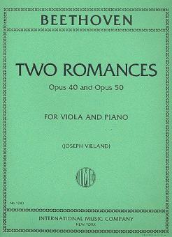 2 Romances op. 40 and 50 