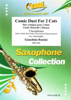 Comic Duet For 2 Cats Standard