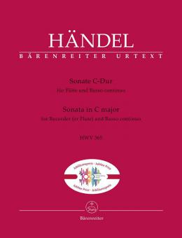 Sonata in C major HWV 365 Standard