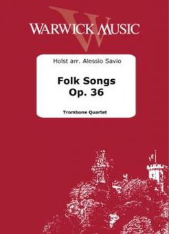 Folk Songs op. 36 