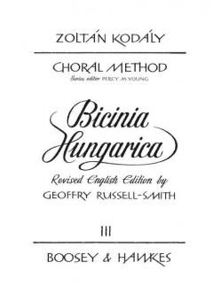 Choral Method Vol. 11/3 