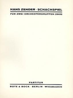 Schachspiel 