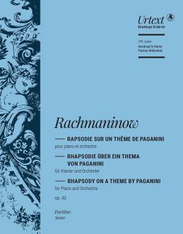 Rhapsody on a Theme by Paganini op. 43 