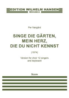 Singe die Gärten, mein Herz, die du nicht kennst Standard
