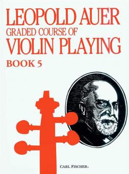 Graded Course Of Violin Playing Book 5 
