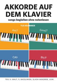 Akkorde auf dem Klavier, teil 2 