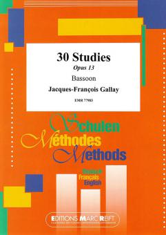30 Studies op. 13 Standard