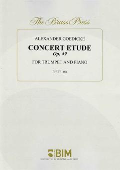 Concert Etude op. 49 Standard