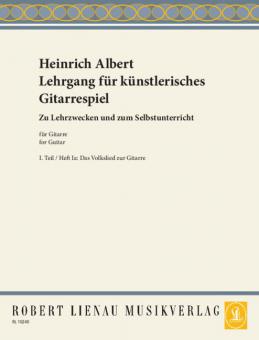 Lehrgang für künstlerisches Gitarrespiel Teil 1/Heft 1a Download