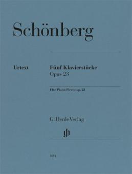 5 Piano Pieces op. 23 