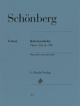 Piano Pieces op. 33a & 33b 