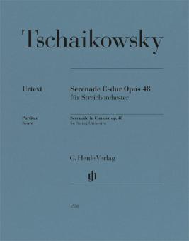 Serenade in C major op. 48 - Score 