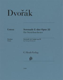 Serenade in E major op. 22 - Score 