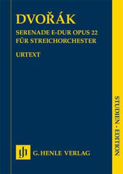 Serenade in E major op. 22 - Study Score 
