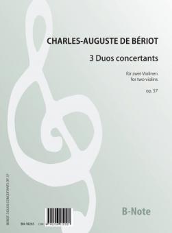 3 Duos concertants for two violins op. 57 