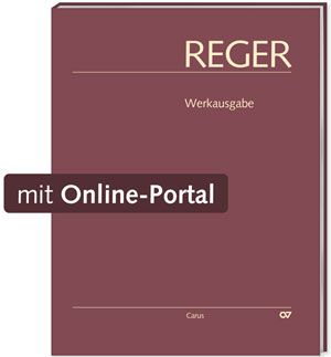Reger-Werkausgabe 2/6: Songs with orchestral accompaniment 