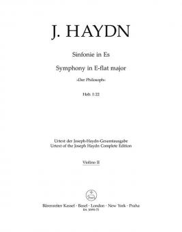 Symphony in E-flat major Hob. I:22 
