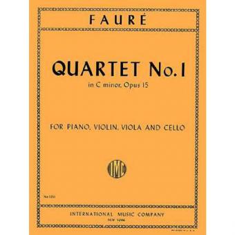 Piano Quartet No.1 in C Minor Op.15 