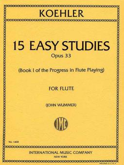 The Progress in Flute Playing Op. 33 Vol. 1 