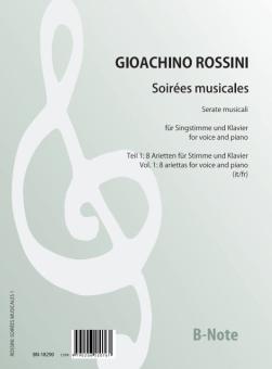 Soirees musicales 1: 8 Ariettas for voice and piano 