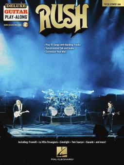 Deluxe Guitar Play-Along Vol. 26: Rush 