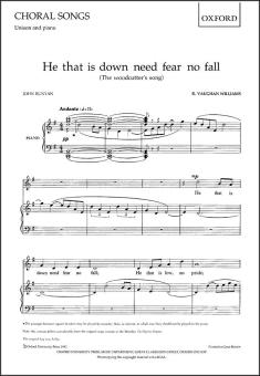 He that is down need fear no fall 