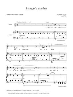 I sing of a maiden 