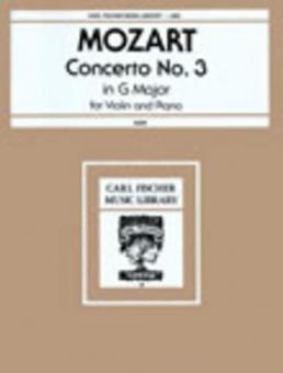 Concerto No. 3 In G Major 