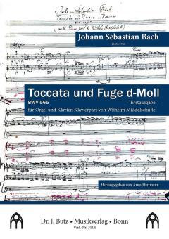 Toccata and Fugue in D minor BWV 565 