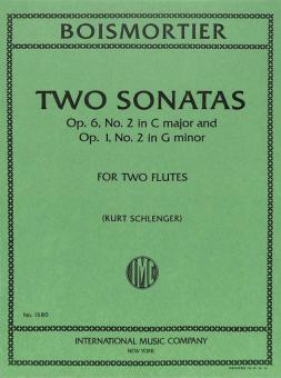 Two Sonatas Op. 6 No. 2 & Op. 1 No. 2 