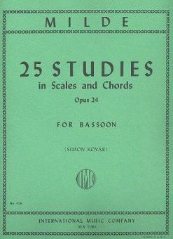 25 Studies In Scales And Chords, Op. 24 