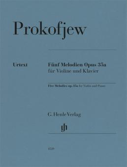5 Melodies op. 35a 
