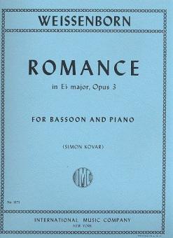 Romance In E Flat Major, Op. 3 