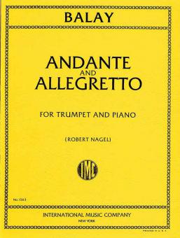 Andante and Allegretto 