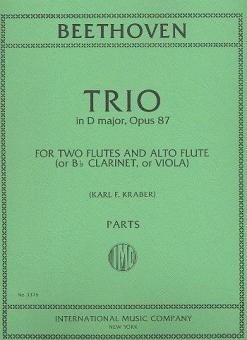 Trio in D major, Op. 87 