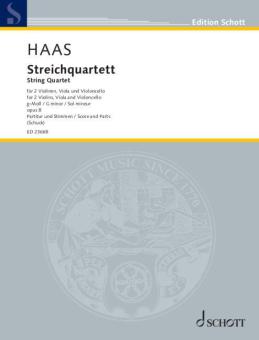 String Quartet Op. 8 