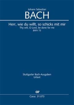 Herr, wie du willt, so schicks mit mir Download