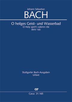 O Holy Spirit's solemn rite BWV 165 Download