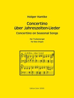 Concertino über Jahreszeiten-Lieder für Truhenorgel 