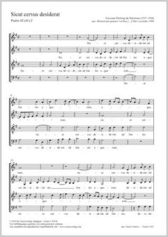 Sicut cervus desiderat Standard