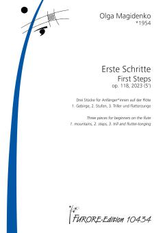 First Steps: Three pieces for beginners on the flute 