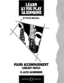 Learn As You Play Saxophone 